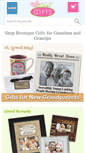 Mobile Screenshot of grandmaandgrandpagifts.com